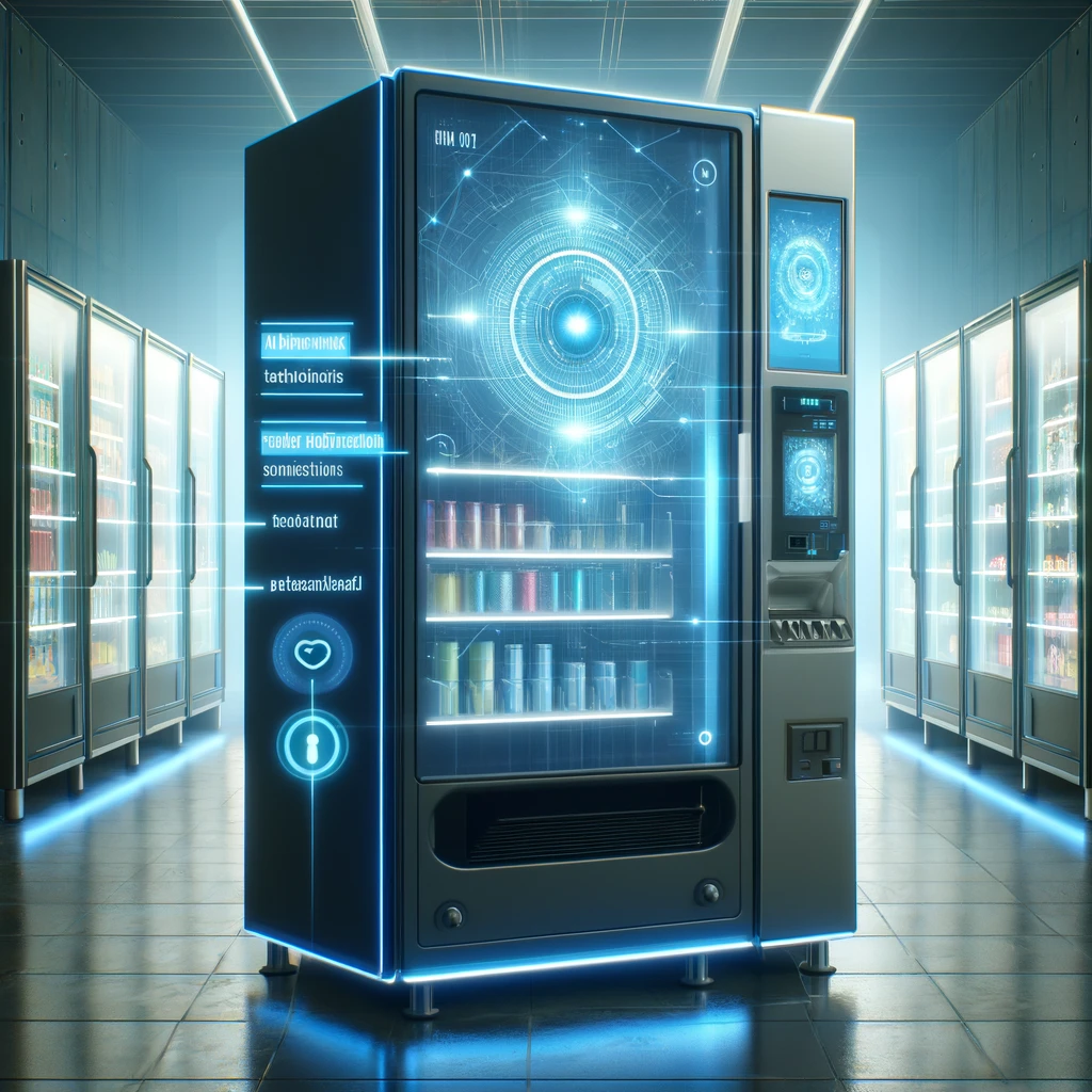 High tech vending